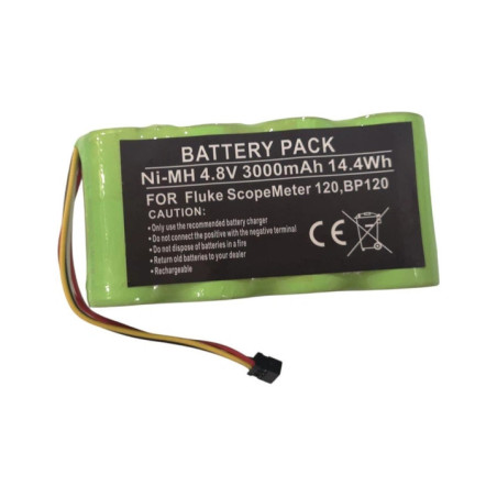 Батарея Fluke ScopeMeter 120 F43 43B BP120 BP123 BP123S BP124x BP124S BP130 3000mah 14.4Wh 4.8B Original