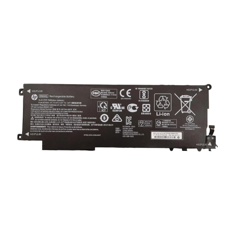 Батарея HP ZBook x2 G4 856301-2C1 HSTNN-DB7P 856843-855 DN04XL 4546mah 70Wh 15.4В Servise Original