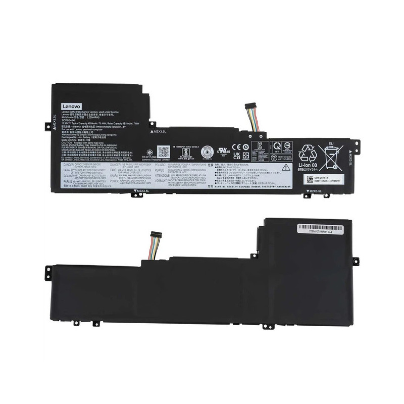 Батарея Lenovo IdeaPad Slim 5 16ABR8 L22D4PA5 L22C4PA5 L22M4PA5 4909mah 75.4Wh 15.36В Original