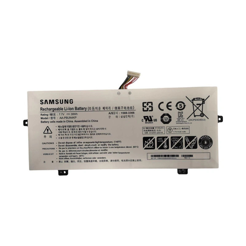 Батарея Samsung Notebook 9 Pen 930QAA NT930QBE NT930QBV AA-PBUN4KP 5120mah 39Wh 7.7В Original