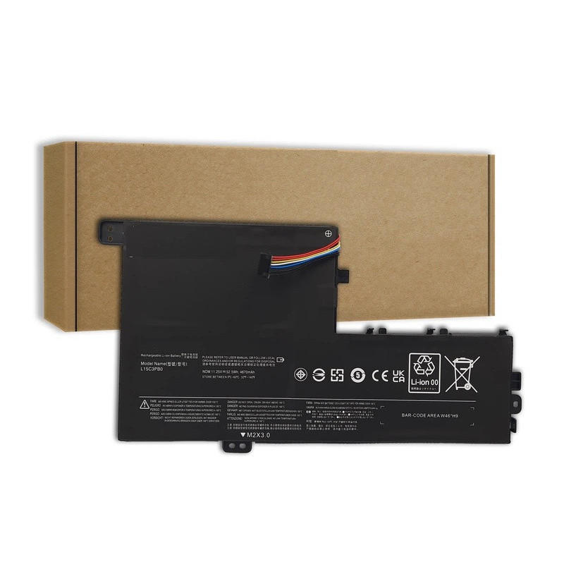 Батарея Lenovo IdeaPad 320S-14IKB 15IKB 330S-14IKB 15IKB L15M3PB0 L15L3PB0 L15C3PB1 Type-C 4510mah 52.5Wh 11.4В