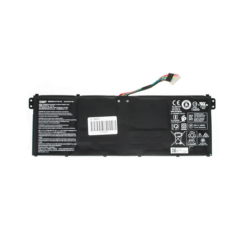 Батарея Acer Swift 5 SF514-54G SP513-54N SF313-52 N19H3 N19W3 AP18C7M 3634mah 55.9Wh 15.4B Original Батарея Acer Swift 5 SF514-54G SP513-54N SF313-52 N19H3 N19W3 AP18C7M 3634mah 55.9Wh 15.4B Original