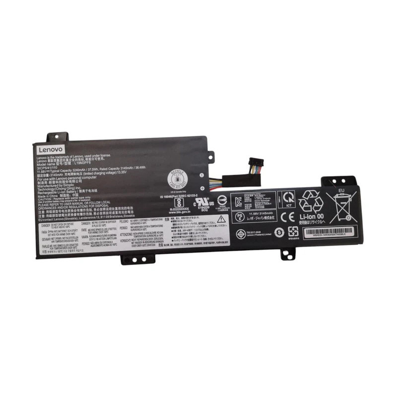 Батарея Lenovo Ideapad Flex 3 3-11IGL 3-11IGL05 C350-11 L19M3PF8 L19C3PF8 3240mah 37.5Wh 11.58B Original