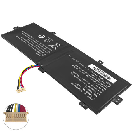 Батарея для ноутбука Prestigio U3285131P-2S 10P-9Lines SmartBook 141 C4 7.6V 4800mAh U3285131P 10P 9Lines 7.6 V 4800 mAh