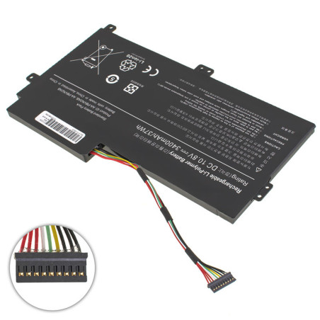 Батарея для ноутбука Samsung NP370R5E NP370R4E NP450R4E NP450R5E 10.8V 3400mAh 37Wh AA-PBVN3AB BA43-00358A PBVN3AB BA43 00358A