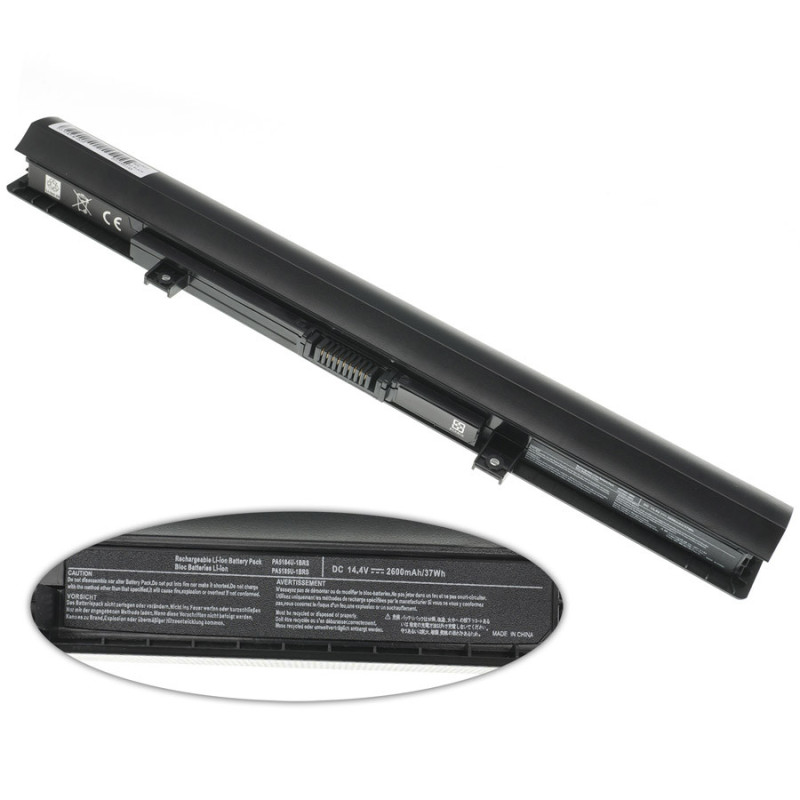 Батарея для ноутбука Toshiba PA5185 Satelite C50 C55 L55 14.4V 2600mAh PA5185U-1BRS PA5186U PA5185U 1BRS 14.4 V 2600 mAh Батарея для ноутбука Toshiba PA5185 Satelite C50 C55 L55 14.4V 2600mAh PA5185U-1BRS PA5186U PA5185U 1BRS 14.4 V 2600 mAh