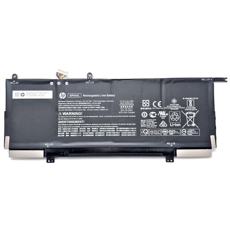 Батарея HP Spectre X360 Convertible 13-AP HSTNN-OB1B HSTNN-IB8R L28764-005 SP04XL 3990mah 61.4Wh 15.4B Original