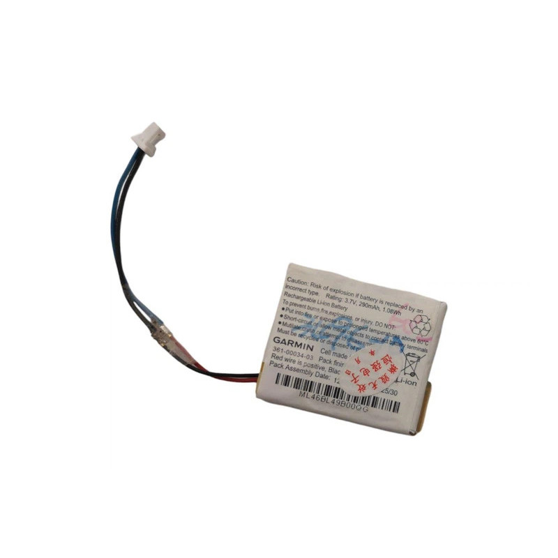Батарея Garmin GPS Sports Watch 361-00034-03 290Wh 1.08Wh 3.8B