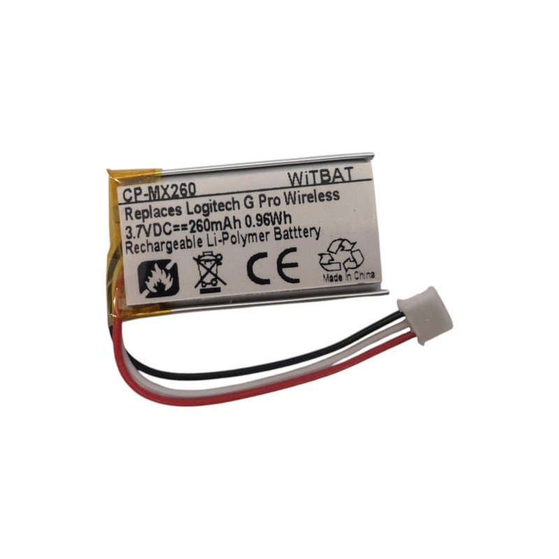 Батарея Logitech G495 LIGHTSPEED 533-000201 CP-MX260 260mah 0.96B