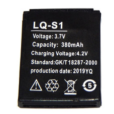 Батарея для розумних годинників LQ-S1 380mah DZ09 QW09 W8 A1 V8 X6 HLX-S1 GJD DJ-09 AB-S1 M9 FYM-M9 3.7В