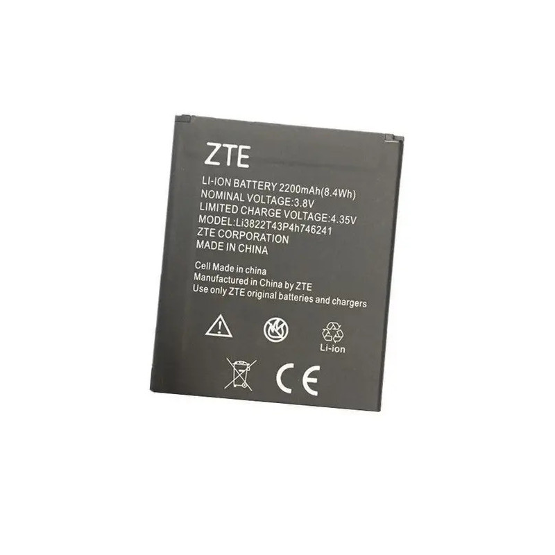 Батарея ZTE Blade L4 Pro Blade A465 Amazing X3s Li3822T43P46241 3.8B 2200mah