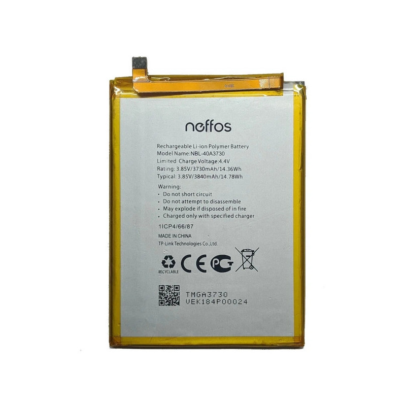 Батарея TP-Link Neffos NBL-40A3730 C9 3.85B 3840mah