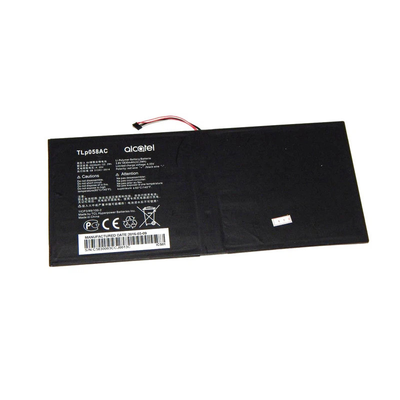 Батарея Alcatel TLp058AC One Touch Plus 10 OT-8085 3.8B 5830mah
