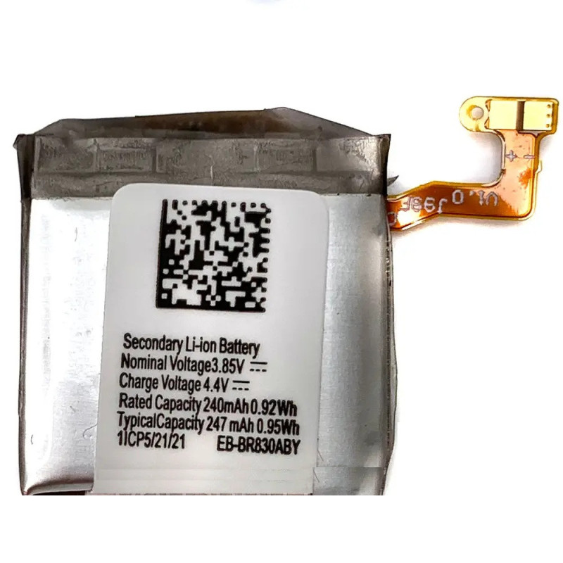 Батарея Samsung Galaxy Watch Active 2 40mm EB-BR830 820ABY R835 3.8B Батарея Samsung Galaxy Watch Active 2 40mm EB-BR830 820ABY R835 3.8B