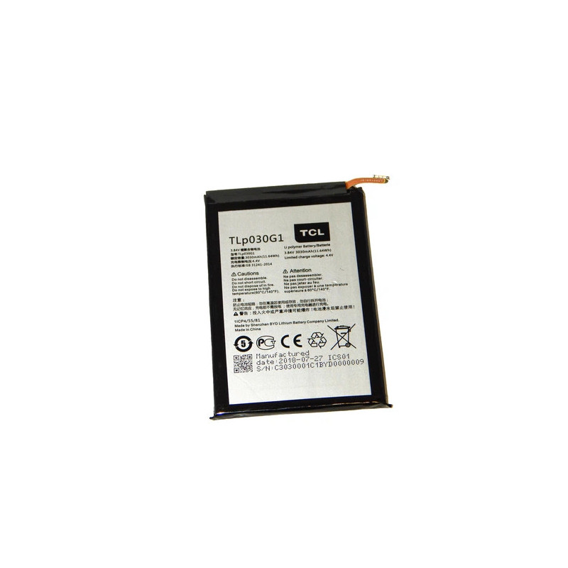 Батарея Alcatel TCL TLp030G1 030G1 3.84B 3030mah