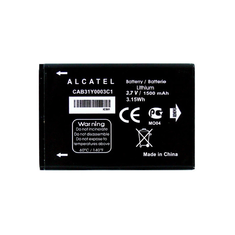 Батарея Alcatel OT918 OT4010 OT4033 CAB31Y0003C1 3.7B 1500mah