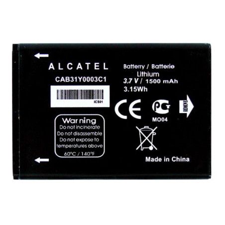 Батарея Alcatel OT918 OT4010 OT4033 CAB31Y0003C1 3.7B 1500mah
