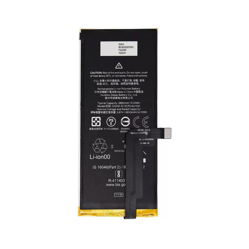 Батарея Google Pixel 4a 5G G025E-B 3.87B 3800mah