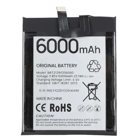 Батарея Doogee V20 V20 Pro BAT21ZN1336000 6000mah 3.85B