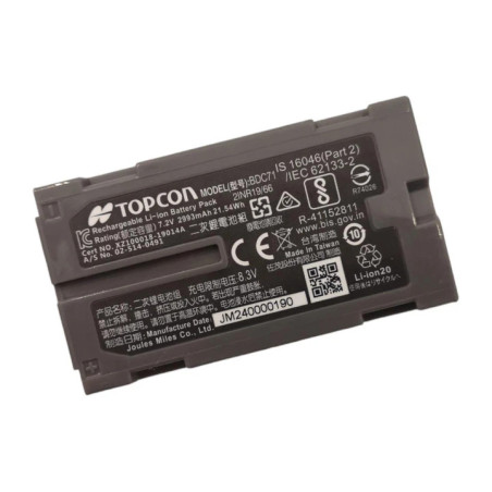 Батарея Topcon GM-52 Total Station BDC71 2993mah 21.54Wh 7.2B Original