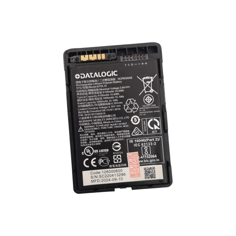Батарея Datalogic Memor 10 94ACC0191 BTDL35 4100mah 15.6Wh Original
