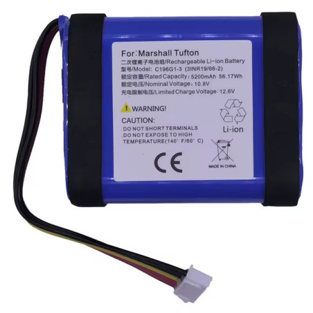 Батарея Marshall Tufton C196G1-3 5200mah