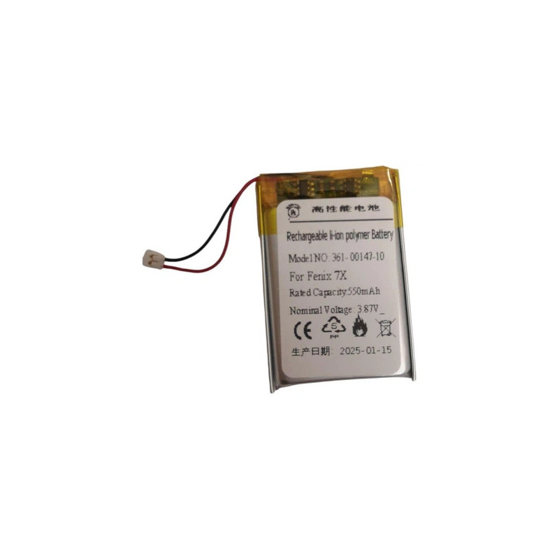 Батарея Garmin Fenix 7 7 Pro 7X 7X Pro 7s 7s Pro Solar SmartWatch 361-00147-10 550mah 3.7B Батарея Garmin Fenix 7 7 Pro 7X 7X Pro 7s 7s Pro Solar SmartWatch 361-00147-10 550mah 3.7B
