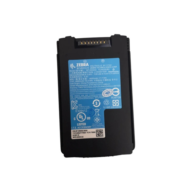 Батарея Motorola Symbol Zebra TC53 TC58 TC73 TC78 BT-000442 4680mah 18.01Wh 3.85B Original Батарея Motorola Symbol Zebra TC53 TC58 TC73 TC78 BT-000442 4680mah 18.01Wh 3.85B Original