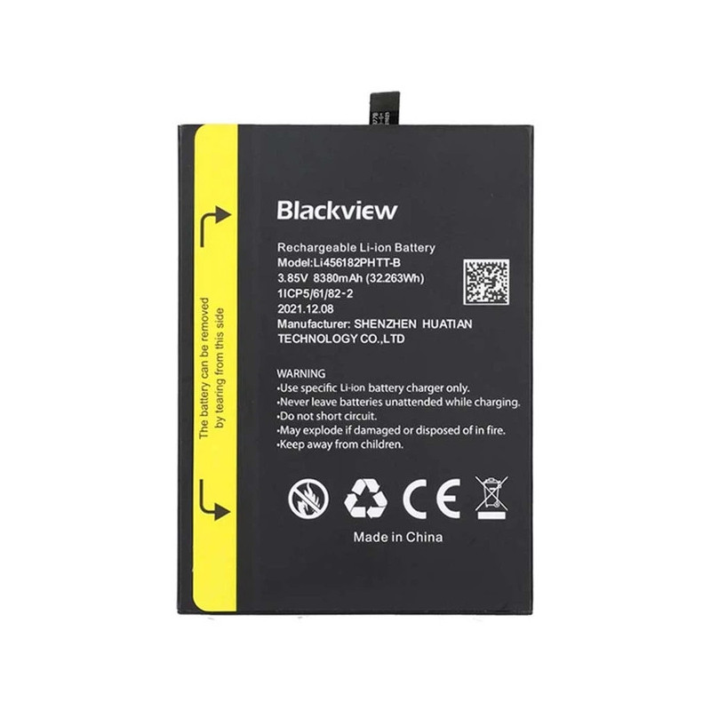 Батарея Blackview BV8800 BL8800 Li456182PHTT-B 8380mah 3.85B Original Батарея Blackview BV8800 BL8800 Li456182PHTT-B 8380mah 3.85B Original