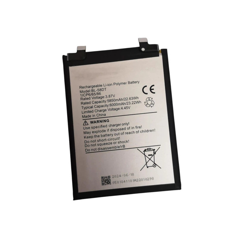 Батарея Tecno Pova 4 Pro BL-58DT 6000mah 3.85B Батарея Tecno Pova 4 Pro BL-58DT 6000mah 3.85B
