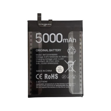 Батарея Doogee BAT2219195000 5000mah 3.87B
