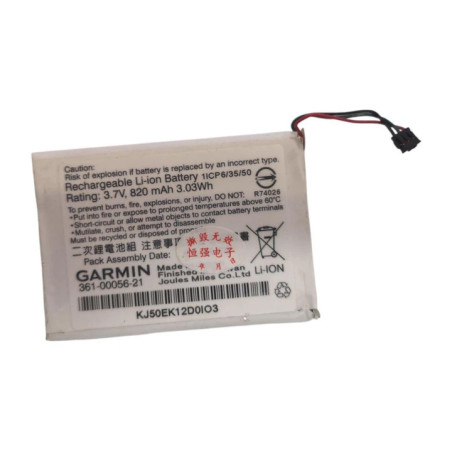 Батарея Garmin DriveAssist 50 DriveLuxe 50 LMTHD GPS 010-01531-00 361-00056-21 820mah 3.7B