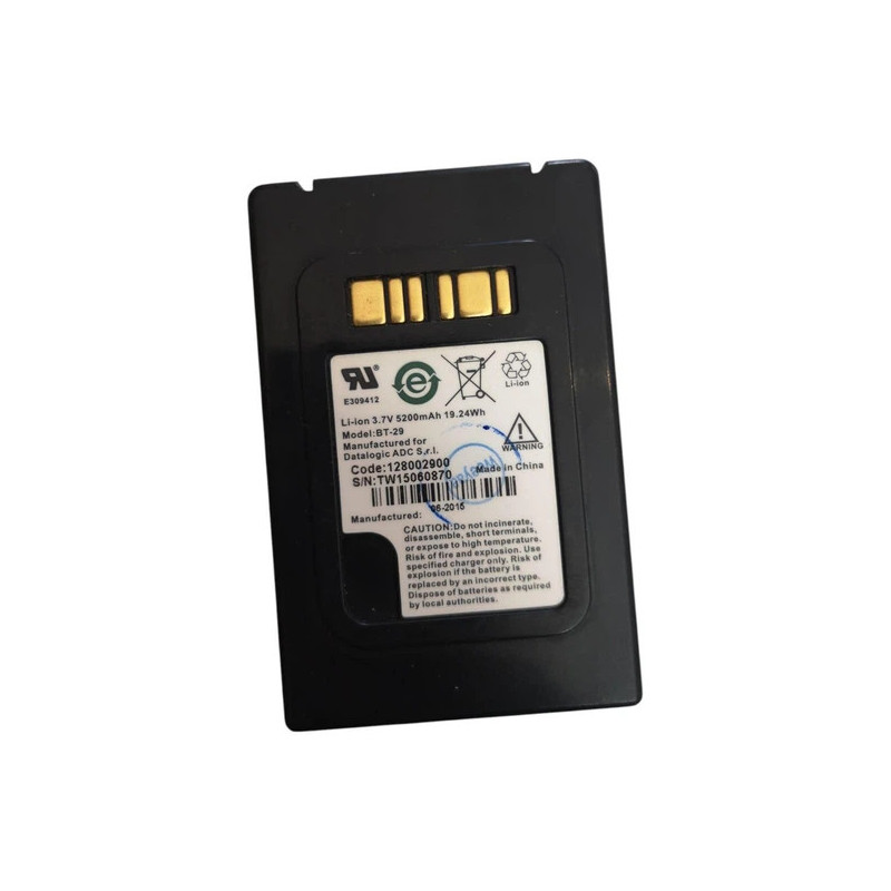 Батарея Datalogic Skorpio Falcon X3 X4 Scanner BT-26 BT-29 5200mah 19.21Wh 3.7B Original