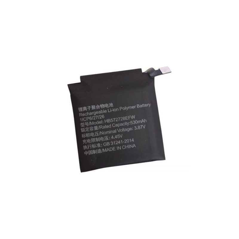 Батарея Huawei Watch GT3 Pro AND-B19 MIL-B19 FRG-B19 HB572728EFW 530mah 3.87B