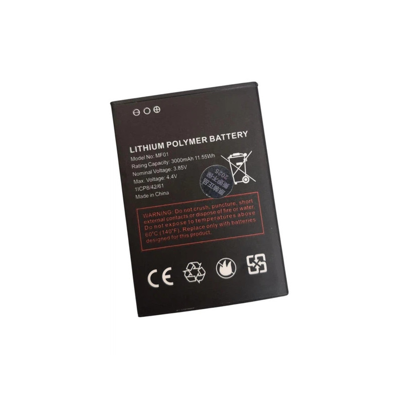 Батарея T-Mobile 4G LTE WiFi Hotspot AT&T Turbo Hotspot 2 MF01 3000mah 3.85B