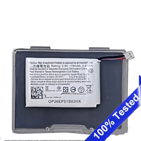 Батарея Garmin Instinct Crossover Solar 2 2s GPS STD-810G 361-00157-00 361-00086-10 361-00086-24 178mAh 0.67Wh 3.8B