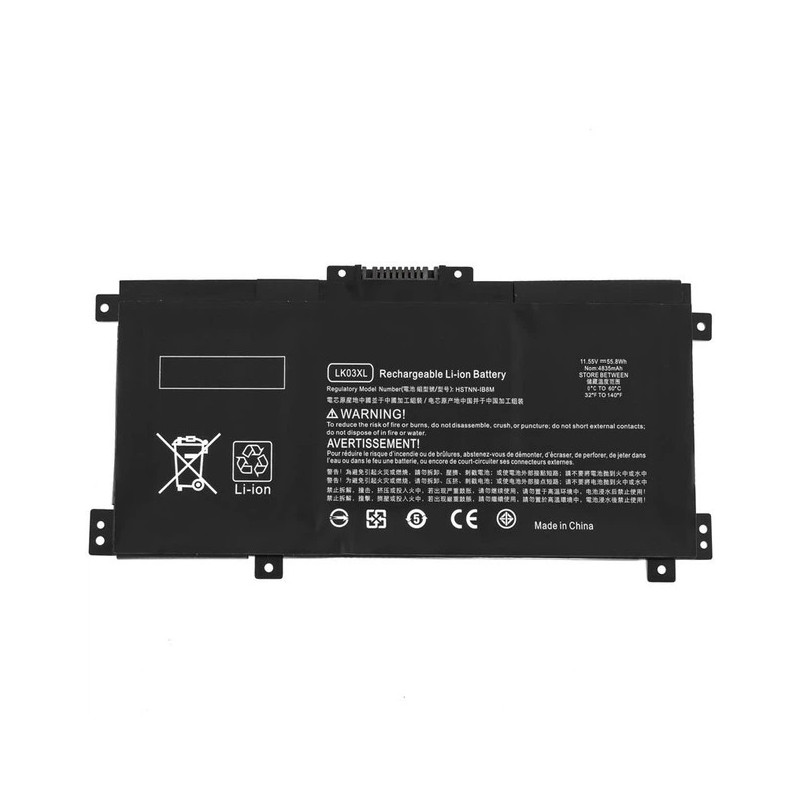 Батарея HP Envy X360 HSTNN-LB7U HSTNN-UB7I HSTNN-IB8M 916814-855 LK03XL 4835mah 55.8Wh 11.55B Батарея HP Envy X360 HSTNN-LB7U HSTNN-UB7I HSTNN-IB8M 916814-855 LK03XL 4835mah 55.8Wh 11.55B