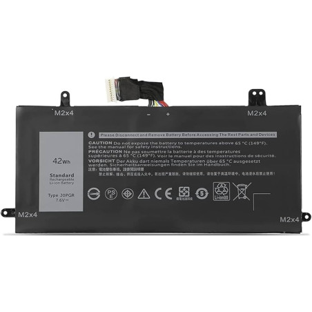 Батарея DELL Latitude 5285 5290 2-in-1 T17G 1WND8 JOPGR J0PGR 5250mah 42Wh 7.6В