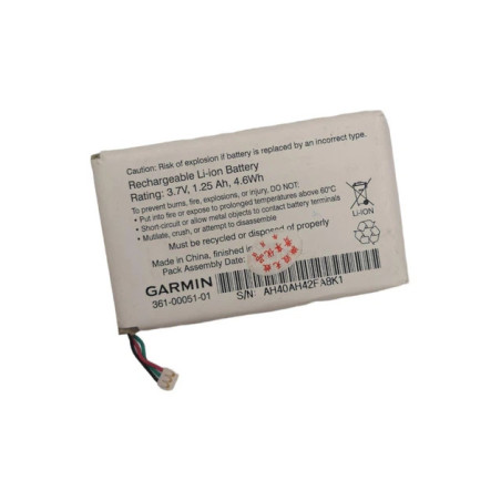 Батарея Garmin Nuvi 2460LMT 361-00051-00 361-00051-01 361-00051-02 1020mah 3.7B
