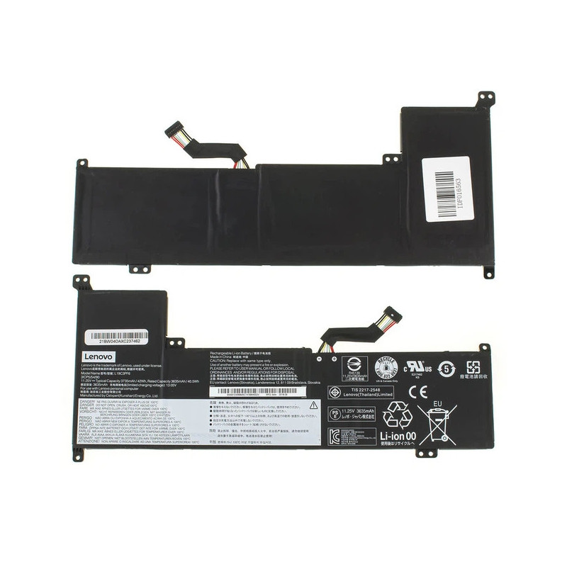Батарея Lenovo IdeaPad 3-17IML05 S350 L19L3PF4 L19C3PF6 3685mah 42Wh 11.25B Servise Original