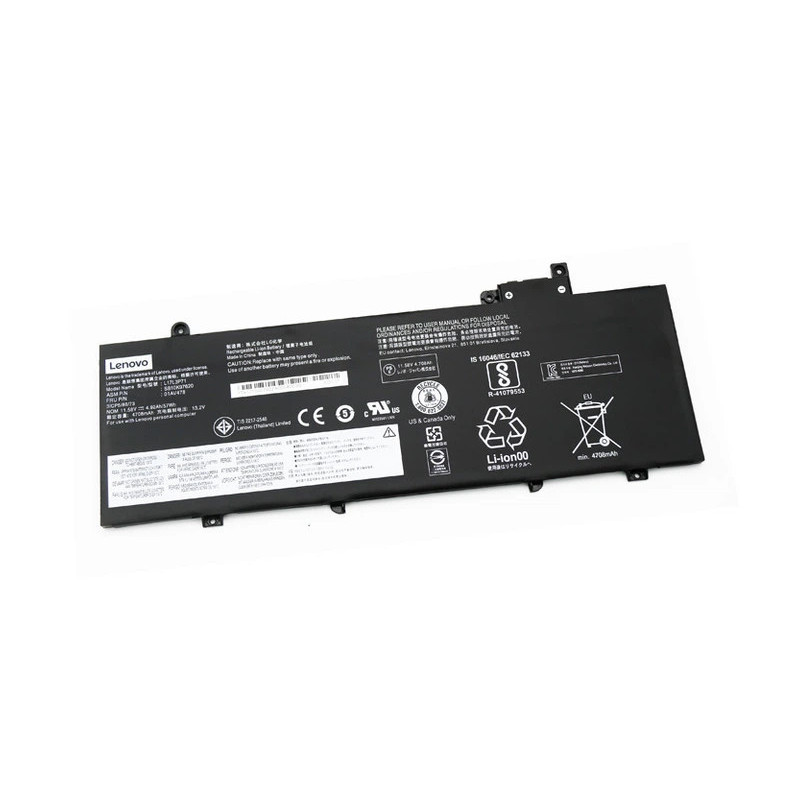 Батарея Lenovo ThinkPad T480S 01AV478 01AV479 01AV480 SB10K97620 L17M3P72 L17M3P71 L17L3P71 4920mah 57Wh 11.58B Orig