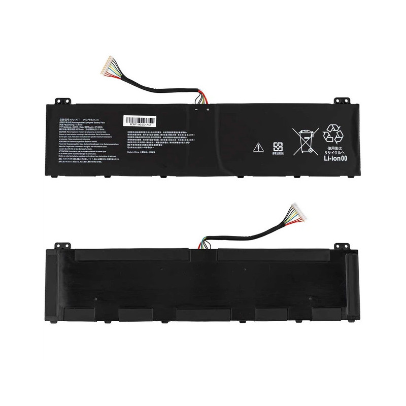 Батарея Acer Nitro 5 AN517-55 KT0040G014 AP21A5T AP21A7T AP21A8T 5845mah 90Wh
