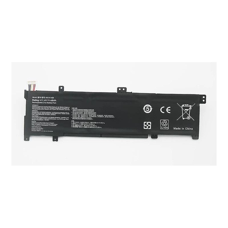 Батарея Asus A501L A501LX K501L K501LB K501U V505L B31N1429 4110mah 48Wh 11.4B