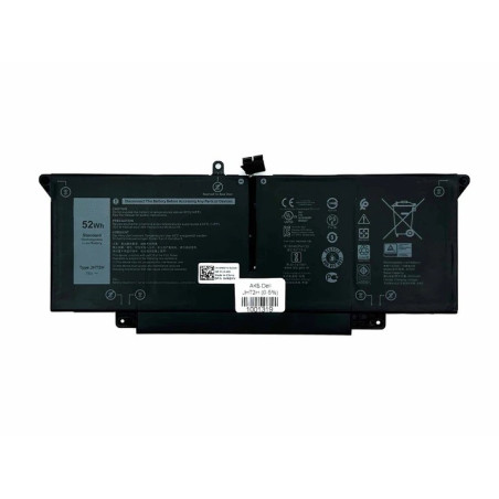 Батарея DELL Latitude 7310 7410 XMT81 WY9MP XMV7T 35J09 JHT2H 52Wh 6500mah 7.6B