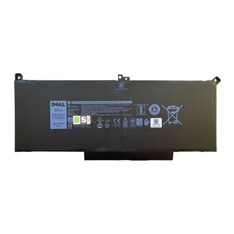 Батарея DELL Latitude 7280 7290 7380 7480 7490 E7280 E7480 F3YGT 7800mah 60Wh 7.6B Original