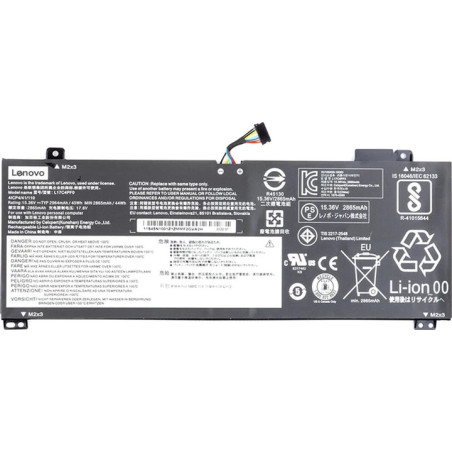Батарея Lenovo Ideapad S530-13 Xiaoxin Air 13IWL L17M4PF0 L17C4PF0 2964Wh 45Wh 15.36B Original