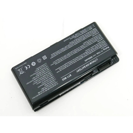 Батарея MSI GT660 GT683 GT70 GT780 GX60 GX660 GX680 GX780 BTY-M6D 7800mah 87Wh 11.1B Original