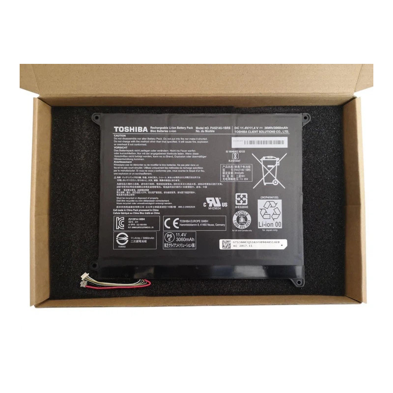 Батарея Toshiba Portege WT20-B Z20T-B Z20T-C PA5214U-1BRS 3060mah 36Wh 11.4B Servise Original