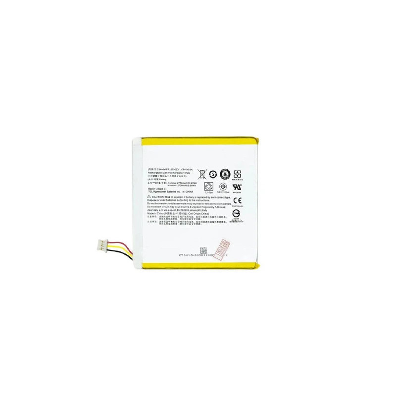 Батарея Acer Iconia One 7 B1-770 B1-780 PR-329083 3.7B 2780mah