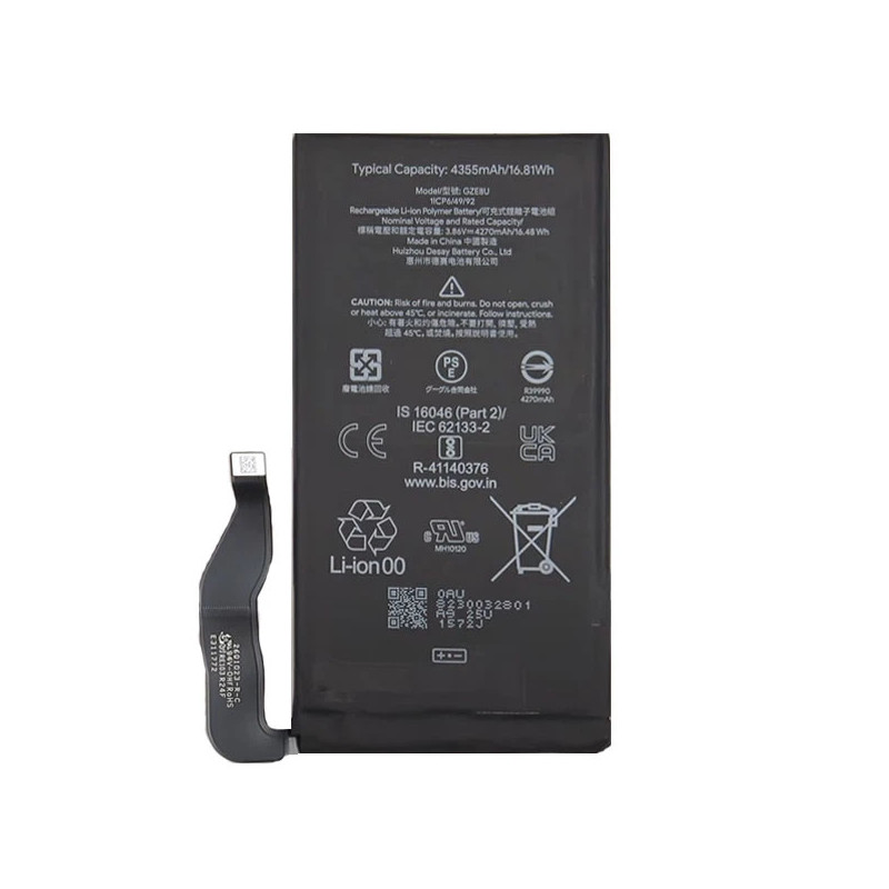 Батарея Google Pixel 7 GZE8U 4355mah 3.86B